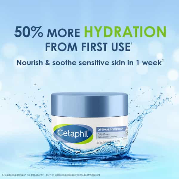 Cetaphil Optimal Hydration Daily Cream | 50 Gm