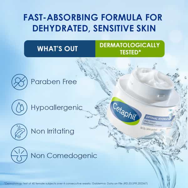 Cetaphil Optimal Hydration Daily Cream | 50 Gm