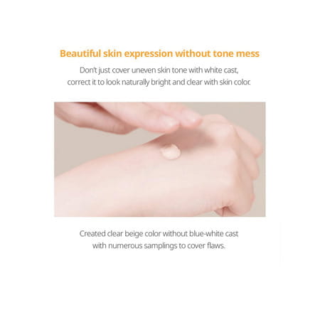 B.o.m Foundation Free Tone Cover Sun Cream Spf50+Pa++++ - Foundation Free Tone | 50G