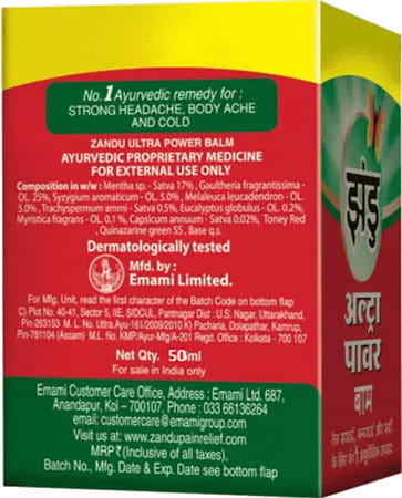Zandu Fast Relief Spray 50 Ml