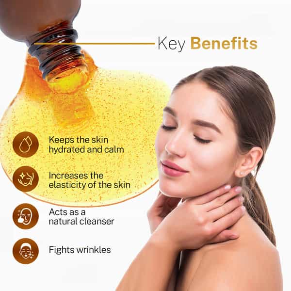 Love Earth 24K Gold Glass Face Oil