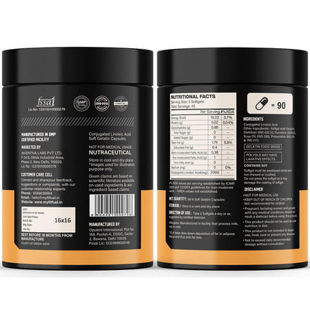 Myfitfuel Cla 2000mg | (90 Softgels) | Supplement For Men & Women| Fat Loss | Weight Management