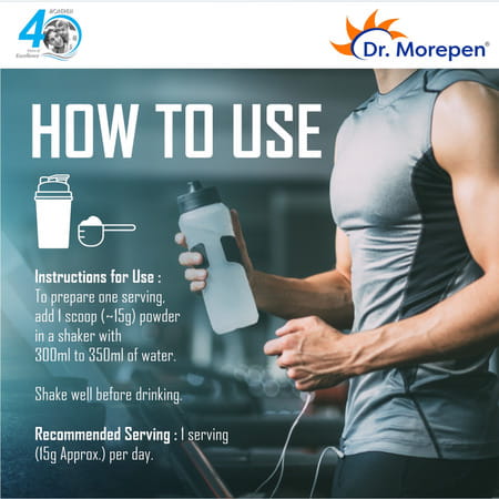 Dr. Morepen Eaa+Bcaa Blue Raspberry 450G