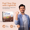 Dr. Morepen Lightlife On-The-Go Meal | Weight Management | Chicolate | Sachet | 15 No's