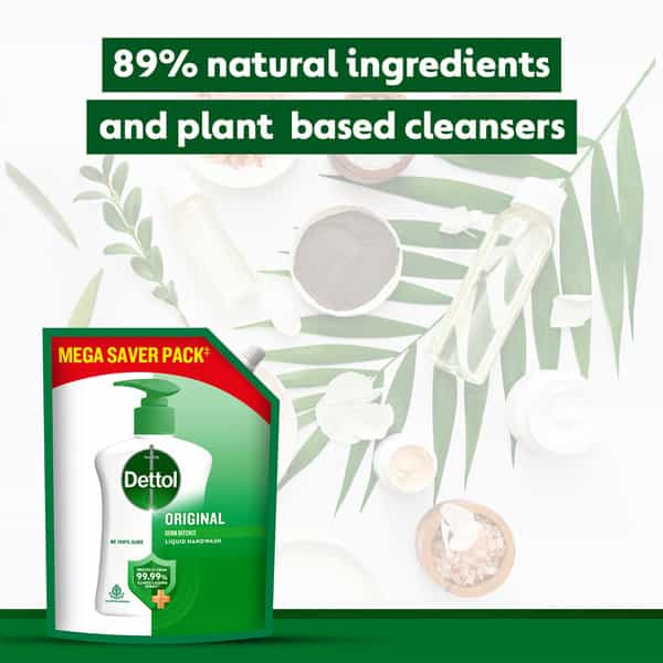 Dettol Original Germ Defence Liquid Handwash 1.35 Litre Refill