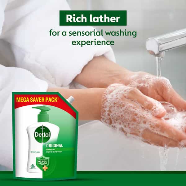 Dettol Original Germ Defence Liquid Handwash 1.35 Litre Refill