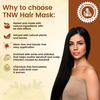 Tnw-The Natural Wash Hair Mask With Amla Bhringraj & Shikakai For Dry And Damaged Hair - 200 Gm