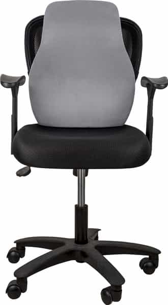 Pharmeasy Smart Memory Foam Back Support - Velvet Fabric