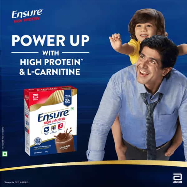 Ensure High Protein Nutrition For Active Adults (Chocolate Flavour) 200G
