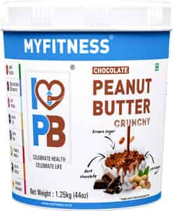 Myfitness Peanut Butter Chocolate Crunchy 1250g Jar