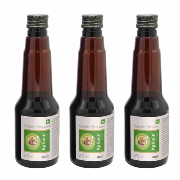 Aptiwin Syrup 225 Ml | For Boosting Healthy Appetite | Promotes Weight Gain (Pack Of 2)