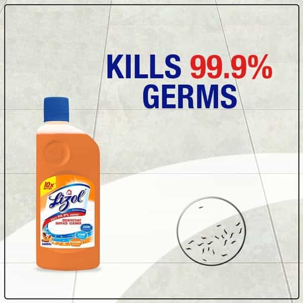 Lizol Sandal Disinfectant Floor Cleaner Bottle Of 500 Ml