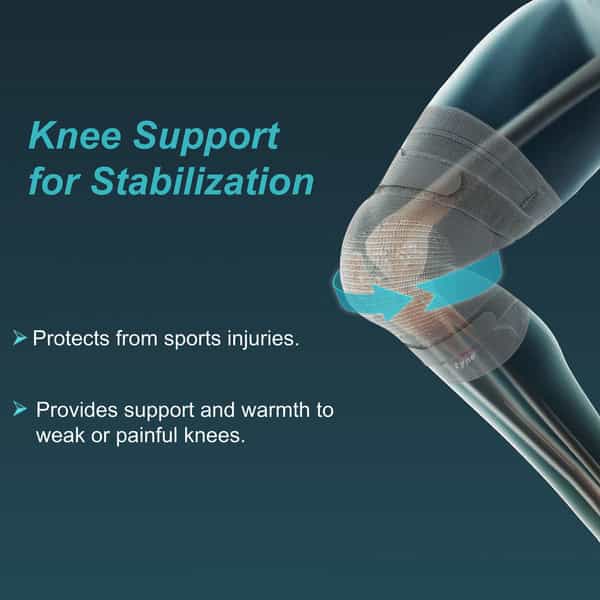 Tynor Knee Cap With Rigid Hinge Grey Large 1 Unit