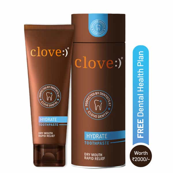 Clove Hydrate Toothpaste | Dry Mouth Solution | 100Gm