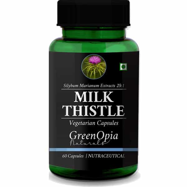 Greenopia Milk Thistle 60 Vegetarian Capsules