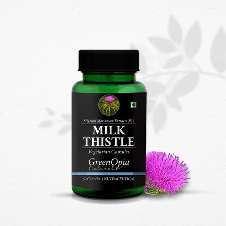 Greenopia Milk Thistle 60 Vegetarian Capsules