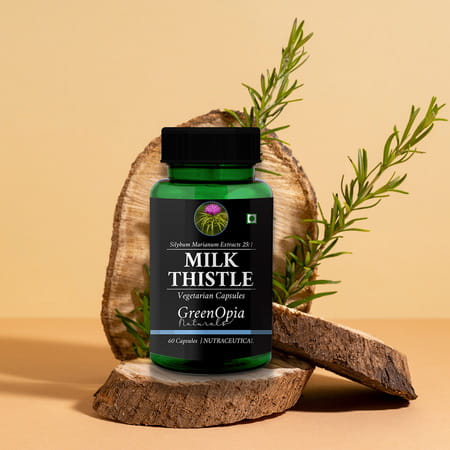 Greenopia Milk Thistle 60 Vegetarian Capsules