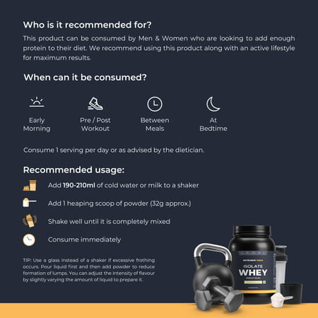 Nutrabay Gold 100% Whey Protein Isolate|26g Protein|Muscle Support & Recovery|Kesar Badam Pista, 1kg