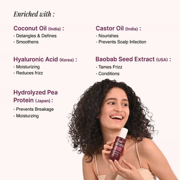 Bare Anatomy Curl Intensifying Leave In Conditioner Cream 140Ml