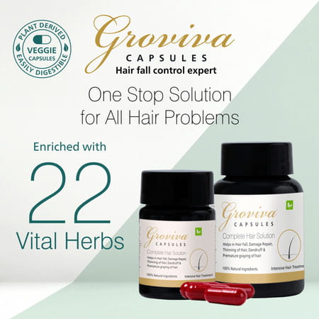 Groviva Hair Care Capsules (60 Caps) (Pack Of 1)