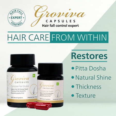 Groviva Hair Care Capsules (60 Caps) (Pack Of 1)