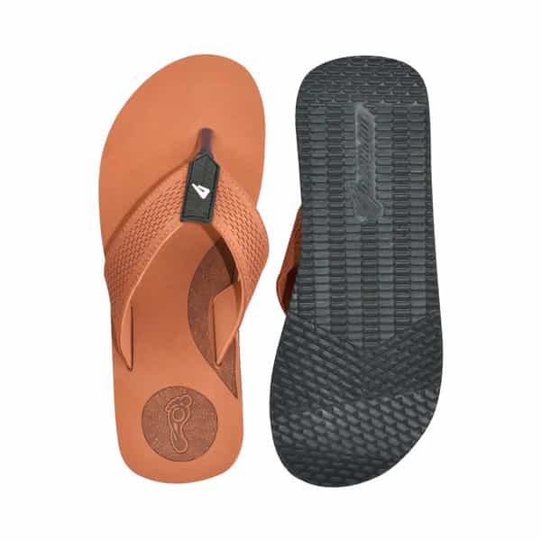 Ortho Cheer Men's Orthopedic And Diabetic Friendly Slipper | Tan | Size 7 -1 Pair