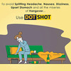 Dot Shot - Anti Hangover Drink Immune Booster Detoxifies Body |Pack Of 4