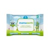 Mamaearth Organic Bamboo Baby Wipes Travel Pack Packet Of 15
