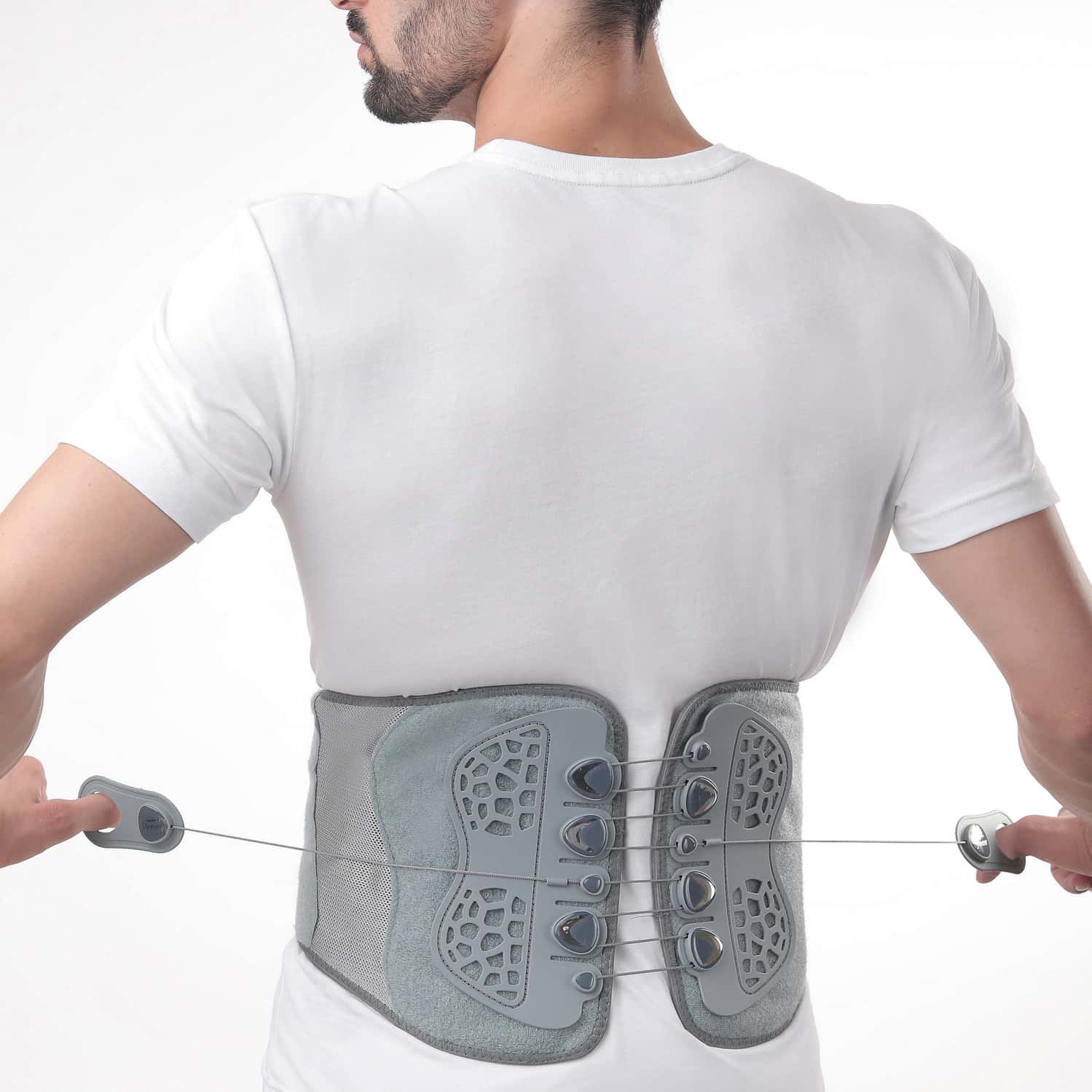 Tynor Lacepull L.S Belt Grey Xxl/Xxxl 1 Unit