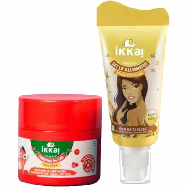 Ikkai By Lotus Herbals Gold Glow Combo