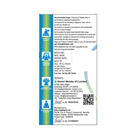 Healthzen Men Multivitamin Tablet - 30n