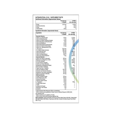 Healthzen Men Multivitamin Tablet - 30n