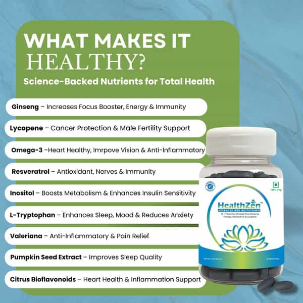 Healthzen Men Multivitamin Tablet - 30N
