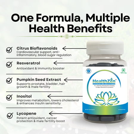 Healthzen Men Multivitamin Tablet - 30n
