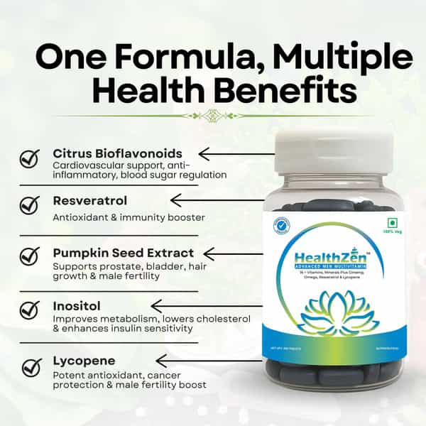 Healthzen Men Multivitamin Tablet - 30N