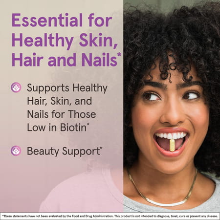 Jarrow Formulas Biotin 5000 Mcg | 100 Capsules