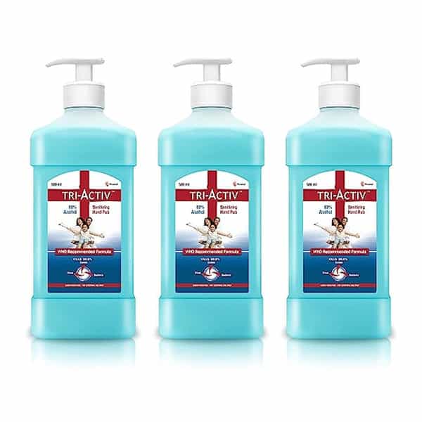 Tri-Activ Hand Rub 500Ml Pack Of 3
