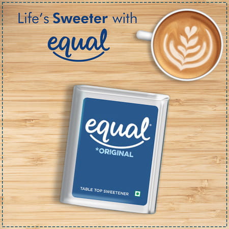 Equal Original Low Calorie Sweetener 11g (Pack Of 100 Tablets + 10 Tablets Free)
