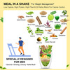 Vegan Greens Men Diet Meal In A Shake With Ayurvedic Herbs- Meal Replacement Shake (500G, Chocolate)