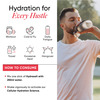 Wellbeing Nutrition Hydrasalt Electrolyte Drink | No Added Sugar | Raspberry Lemon | 90Gm Pack Of 15