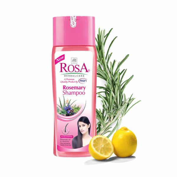 Rosa Rosemary Shampoo With Rosemary Oil & Aloevera For Dry And Dull Hair I Pack Of 1- 500 Ml
