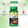 Cipzer Juice Omega Capsules Nourish Your Heart,Joints,Brain & Skin With Omega Fatty Acid 60 Capsules