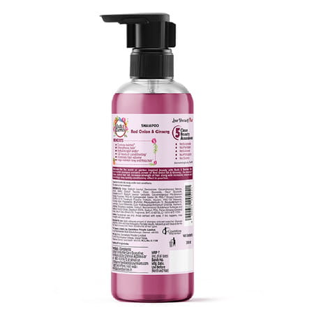 Buds & Berries Anti-Hairfall Shampoo With Red Onion And Ginseng | Reduces Split Ends (300 Ml)