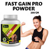 Riffway Fast Gain Pro Weight Gain Powder | Well-Rounded Nutritional Profile 100% Ayurvedic (1X200gm)