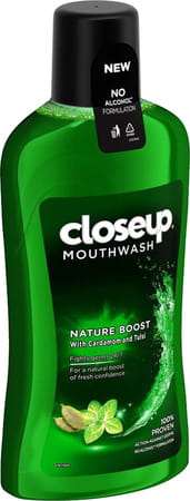 Closeup Nature Boost Mouthwash 500 Ml