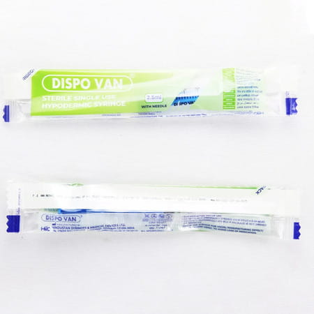 Hmd Dispovan 23 G X 1 Inch X 2.5 Ml Syringe 1 No'S