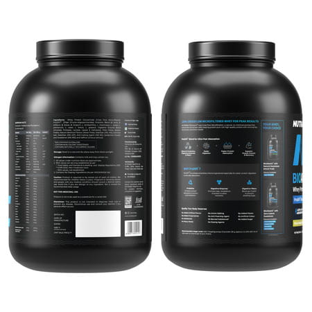 Nutrabay Bioabsorb Whey Protein Powder | Prodifi Blend | 26g Per Scoop | Kesar Badam Pista - 2kg