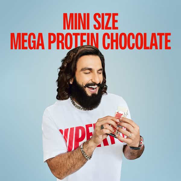 Superyou Cookies & Cream Protein Wafer Mini Bars (Pack Of 10)| 5G Protein | Made With Atta & Jowar