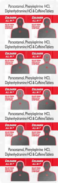Coldarin All In 1 Strip Of 10 Tablets