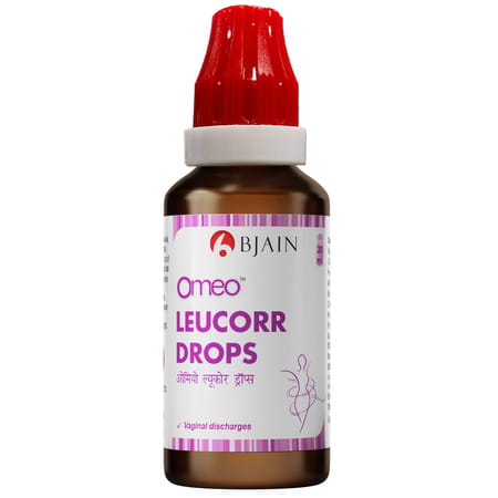Bjain Omeo Leucorr Drops For Abnormal Vaginal Discharge - 30Ml